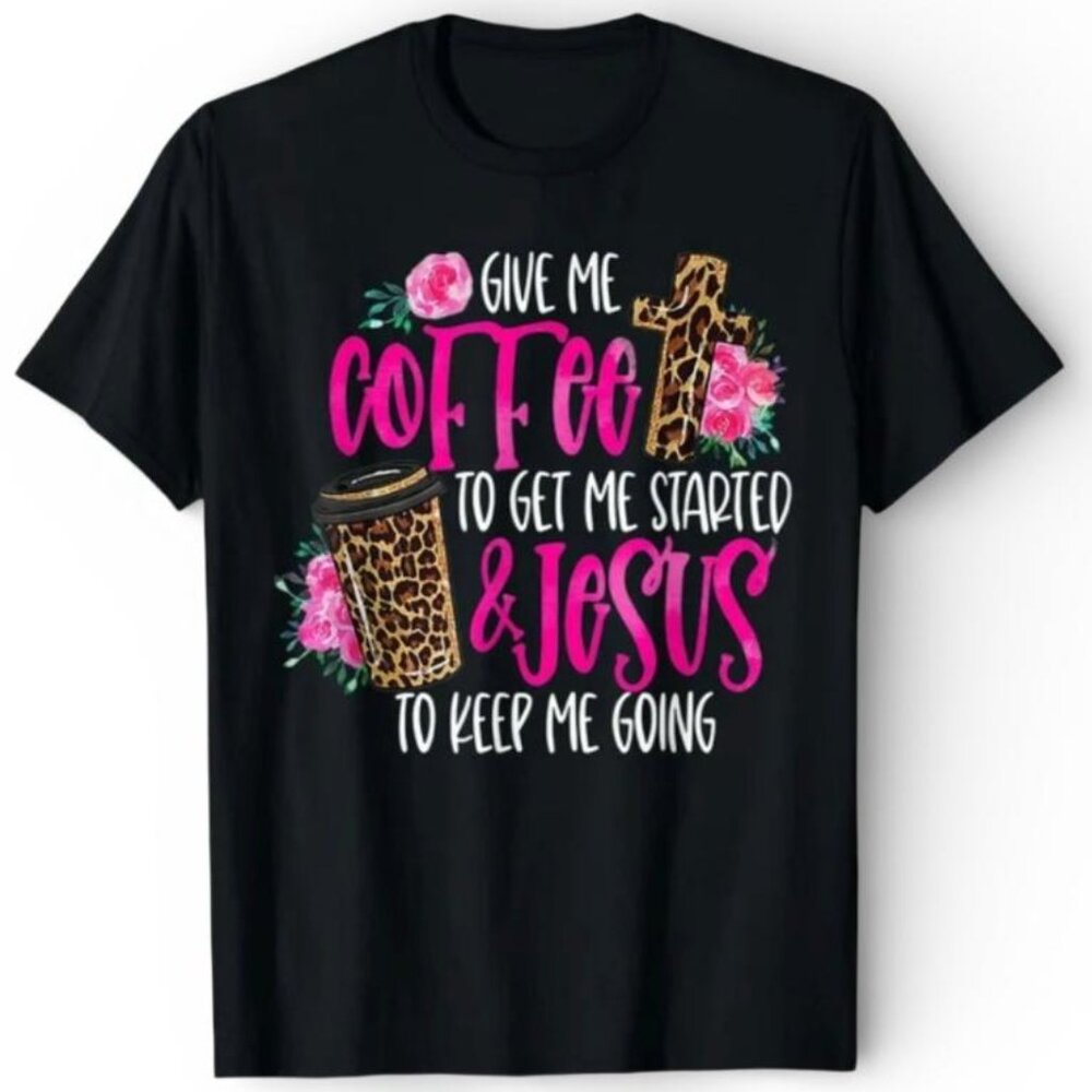 NEW - FAITH COLLECTION INSPIRED BLACK TSHIRT UNISEX - 012 SZ LARGE